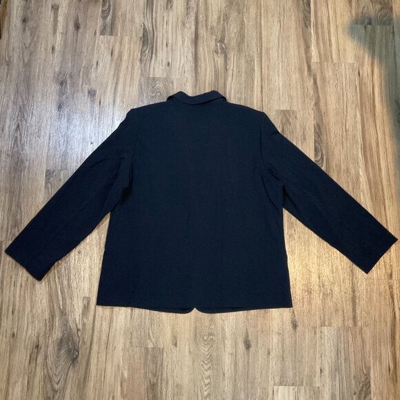 New Dana Buchman Blazer Jacket Business Office Blue Size XL NWT - Picture 4 of 6